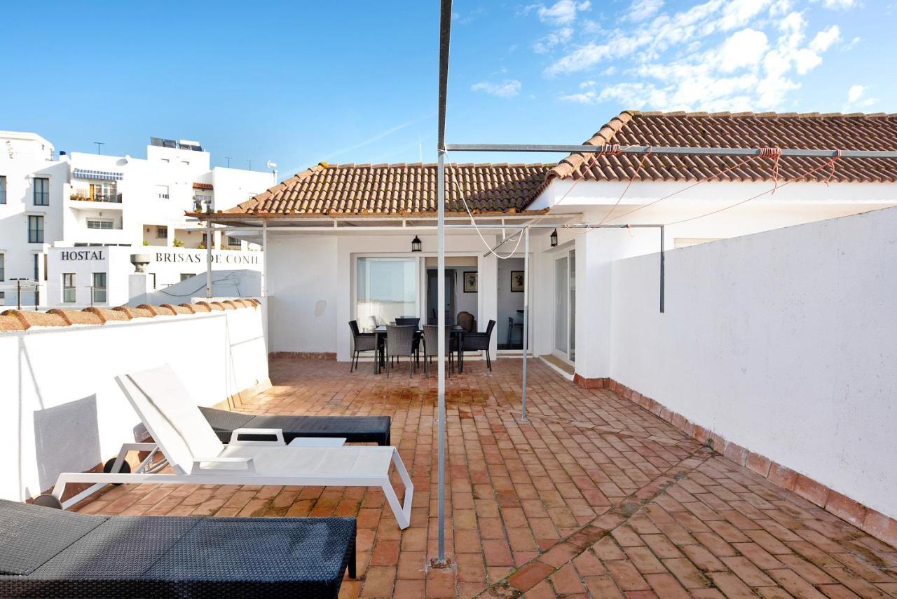 Appartamento Atico Conil Vistas - Solo Familias Conil De La Frontera Esterno foto